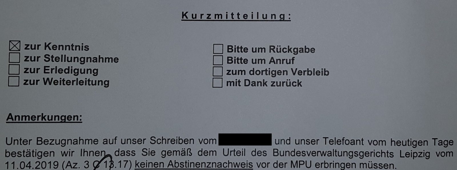 Pawlow ffst keine abstinenz