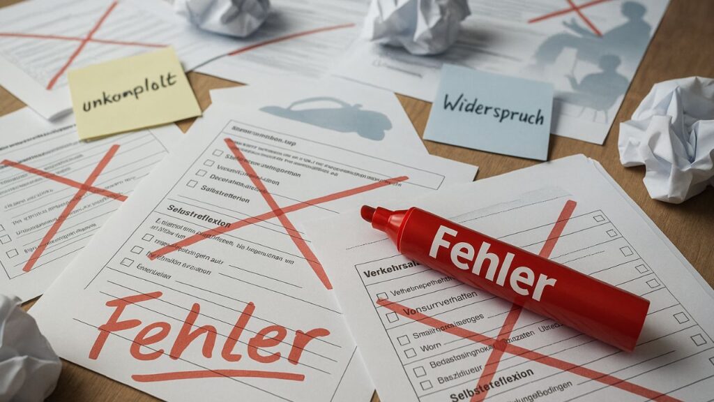 Fehler vermeiden