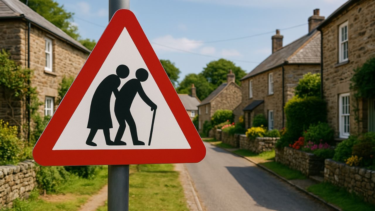 Vorsicht, Rentner unterwegs! (Cornwall, Großbritannien)