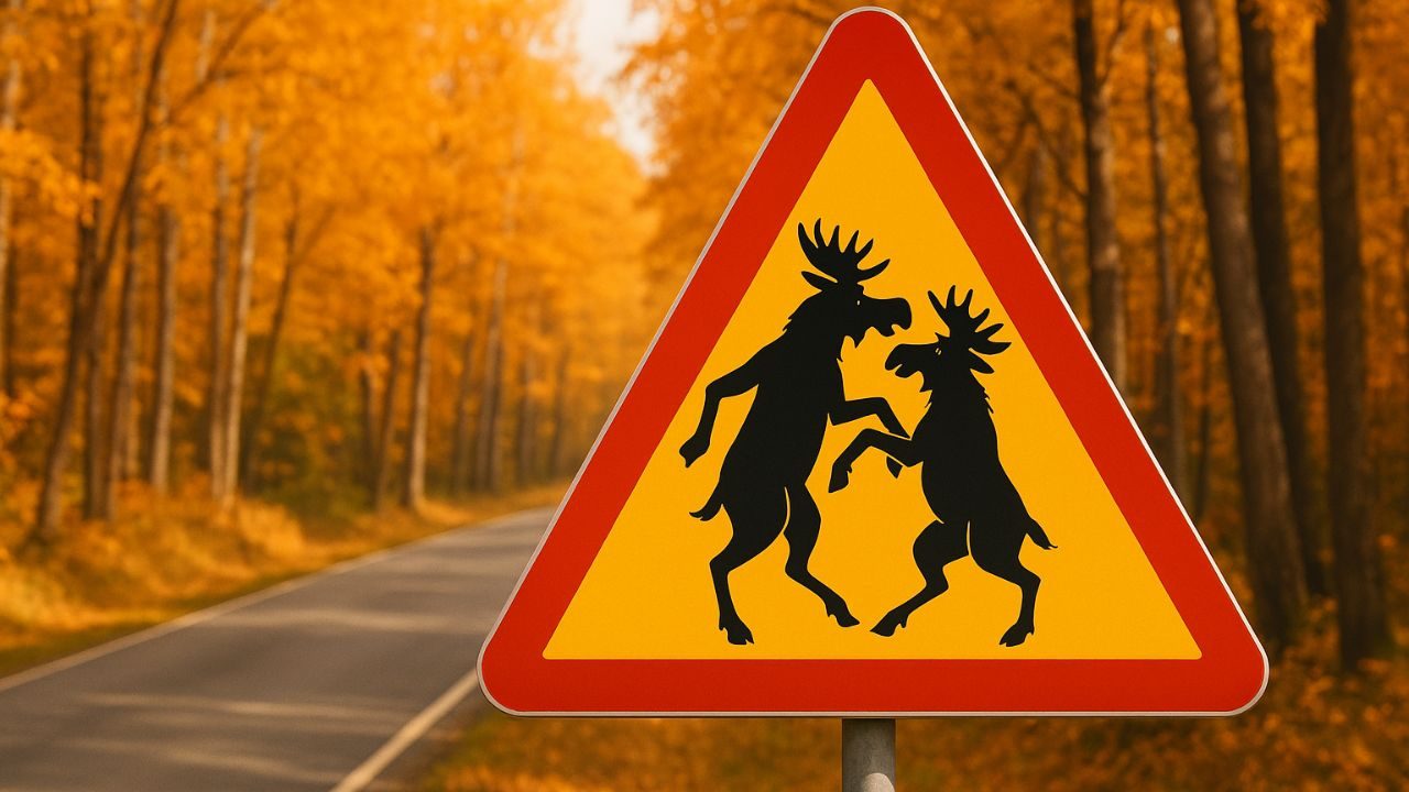 Achtung, kopulierende Elche! (Schweden)